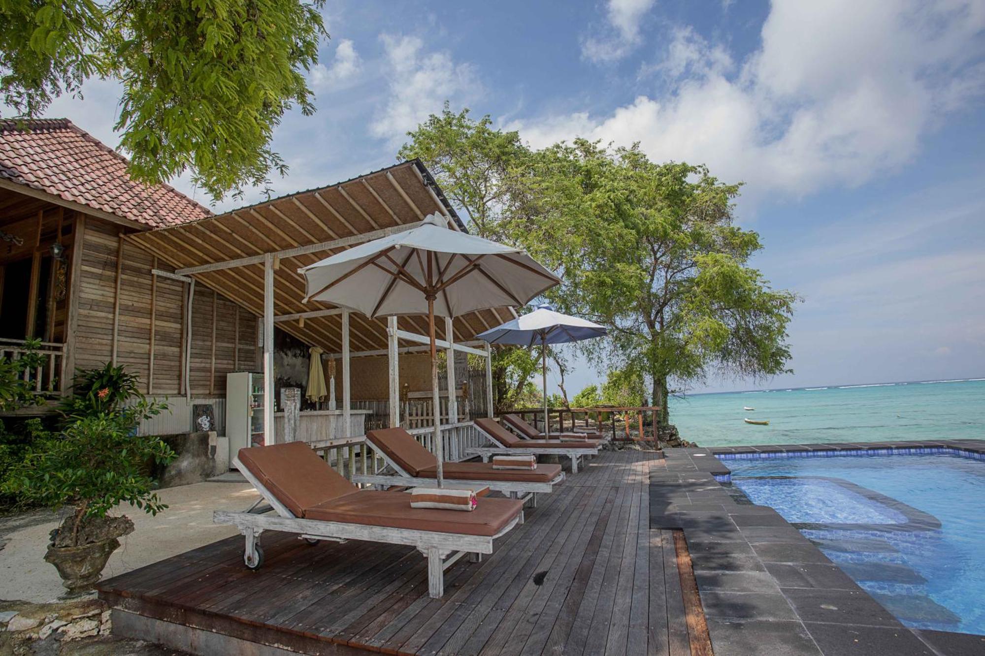 Wooden Beach Sunset Cottages Nusa Lembongan  Ngoại thất bức ảnh